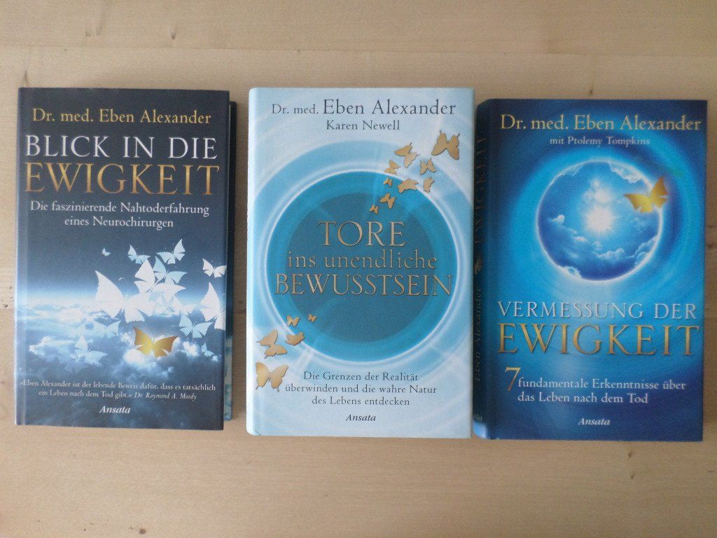 Libri: 3 Bücher von Dr. med. Eben Alexander – Nuovo (secondo la descrizione) da Liestal venduto da man_7bt6