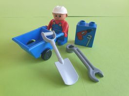 Duplo (Y20) Bauarbeiter mit Zubehör