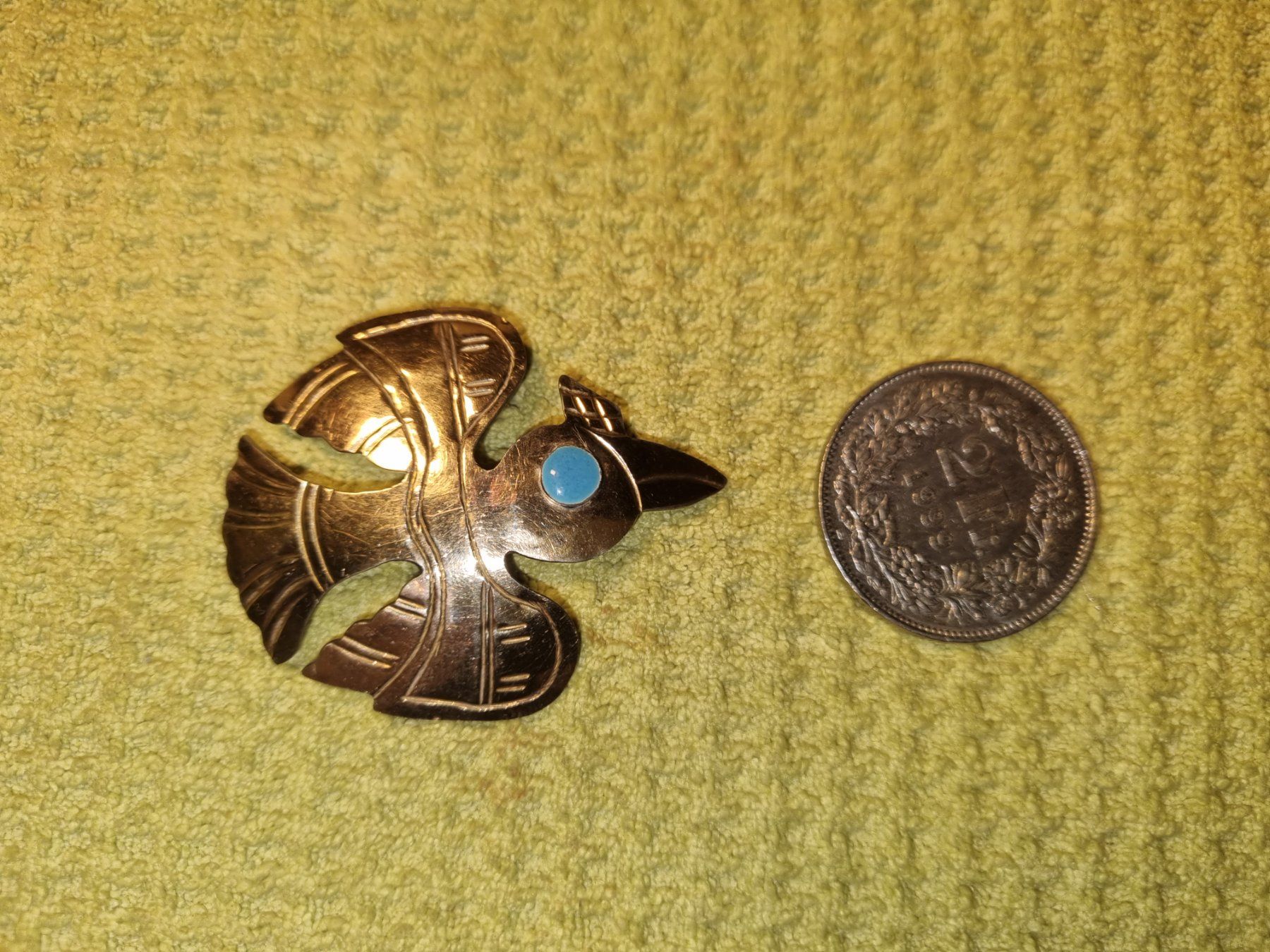 Spille & Fermagli: Broche Signé K.I. 9360 – Usato da Fribourg venduto da jarmilka 1