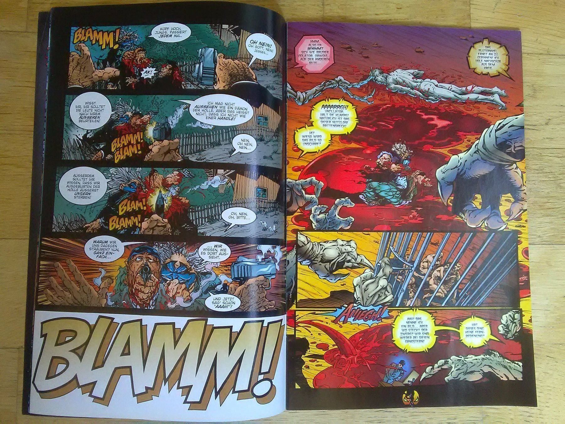 Fumetti: Violator #1 -  (The World Part 1 + 2) – Usato da St.Galllen venduto da elkaphone 4