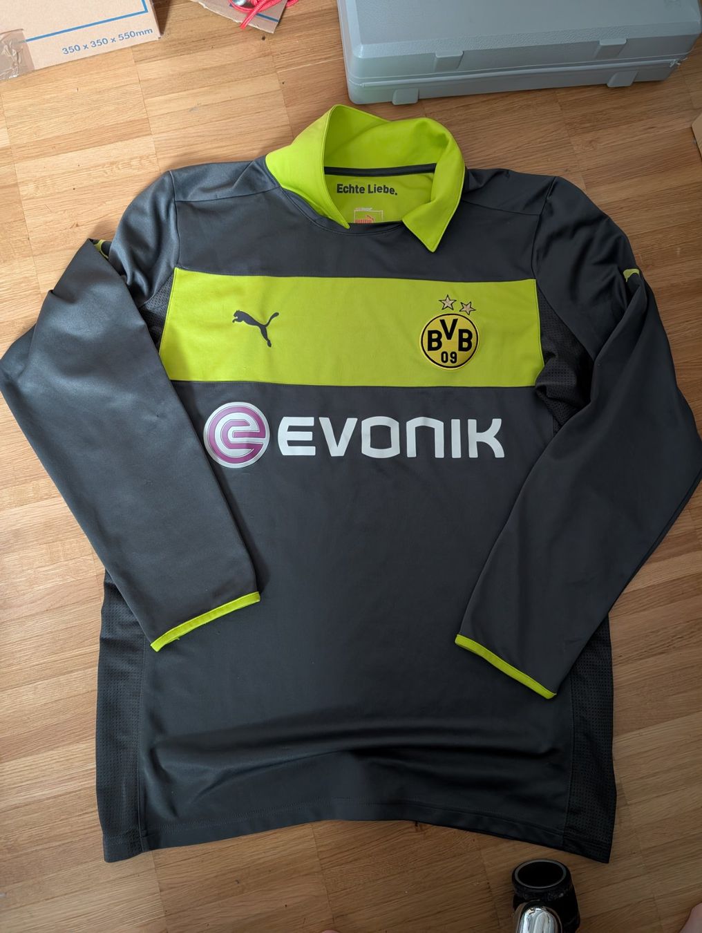 BVB Canottiere & Pantaloni: BVB Dortmund 2012-13 GK Trikot XL – Usato da Hünenberg See venduto da SpecialEditionGaming