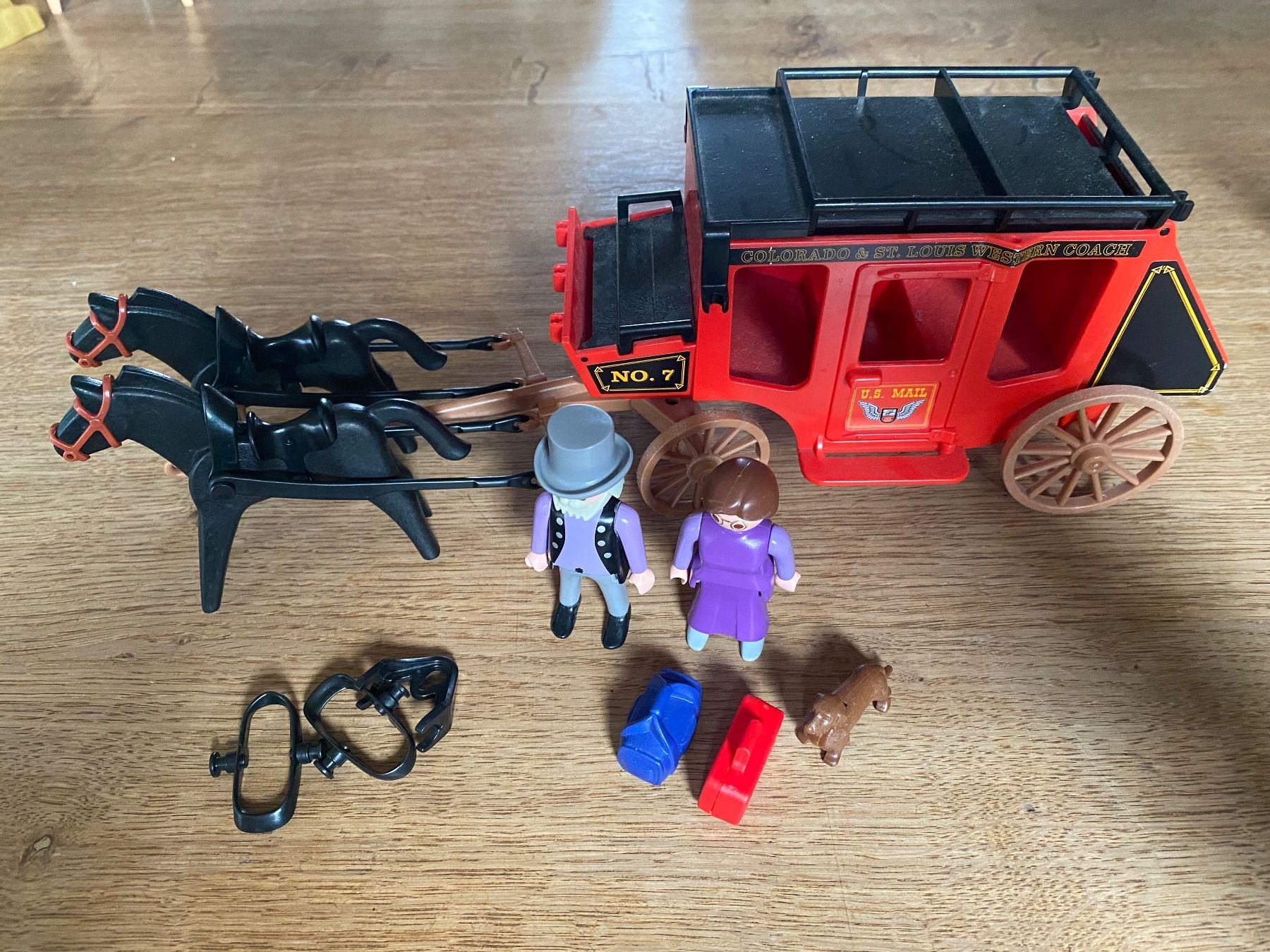 Playmobil Giocattoli: Playmobil Reisekutsche – Usato da Müllheim Dorf venduto da chol7