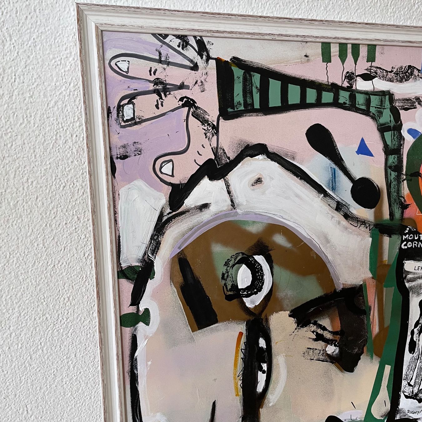 Dipinti: Art Brut Kunst Expressionismus Face Slap Stefan Bammert – Nuovo (secondo la descrizione) da St. Niklausen LU venduto da Stefan_Bammert_Art 3
