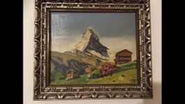 Matterhorn Bild gemalt von Wiederkehr