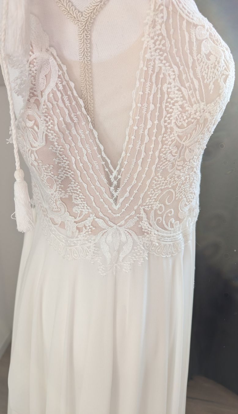 Vestiti: Traumhaftes Brautkleid Spitze Boho ca. Gr. 36/38 – Usato da Worben venduto da rog_z89z 2