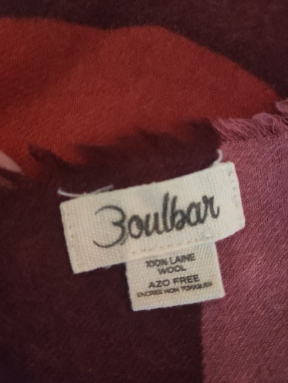 Boulbar Wolle Schal, Herbst/Winter, Rot , Top Zustand! (Gebraucht) in ...