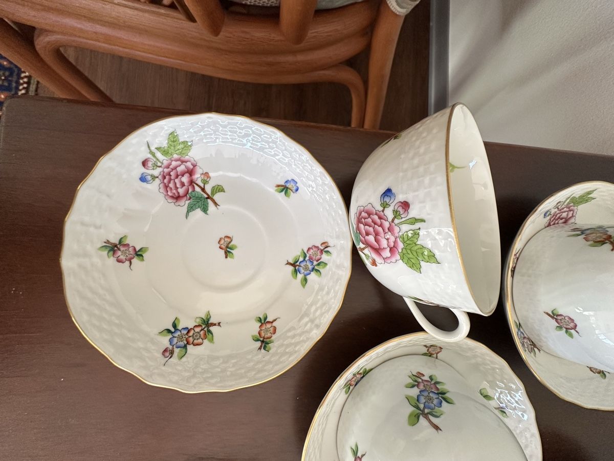 Herend Tassen: 5 Herend Kaffetassen – Gebraucht aus Herbriggen von Sehrazade 1