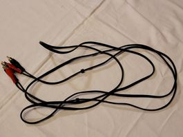 Câble audio RCA mâle-mâle, 3m, noir, occasion (319)