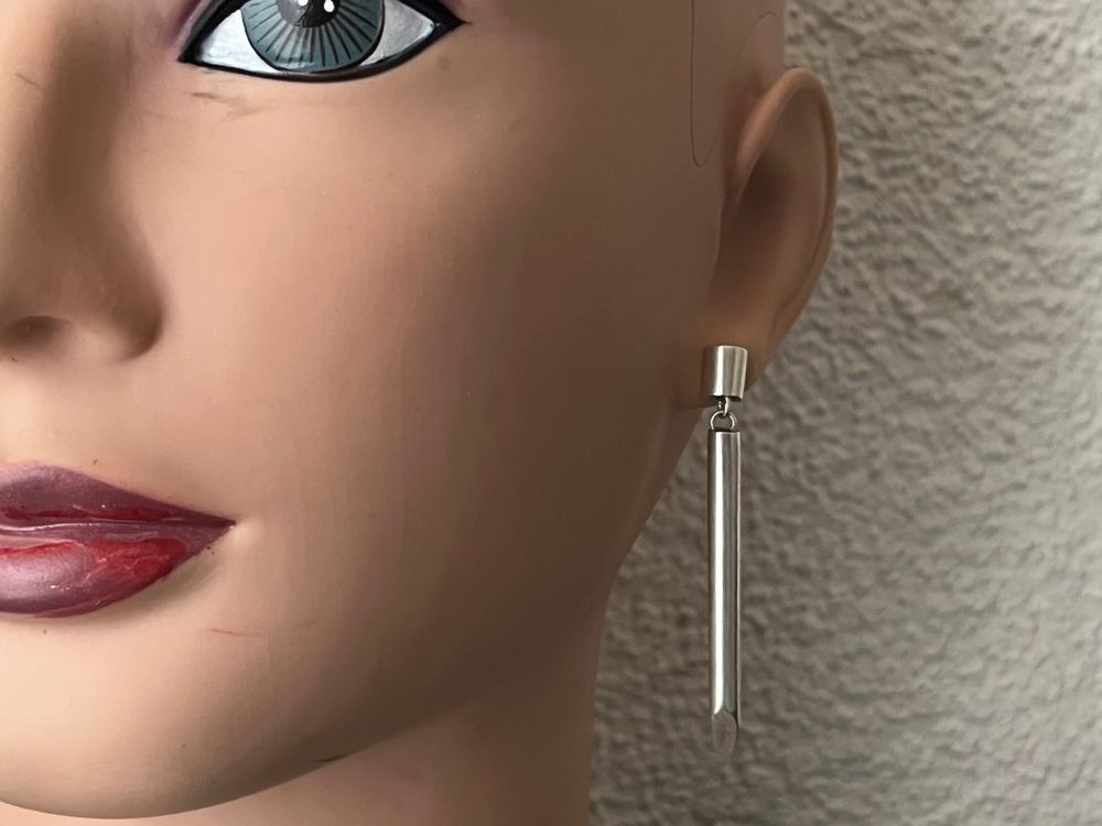 Boucles D'oreilles Anciennes En Argent Massif 925 - Style Boucle Antique - Bijou Vintage Occasion