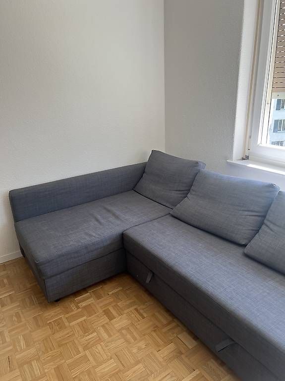 Ikea Sofas: IKEA FRIHETEN Ecksofa mit Schlaffunktion - grau – Gebraucht aus St. Gallen von Jannick_ 1