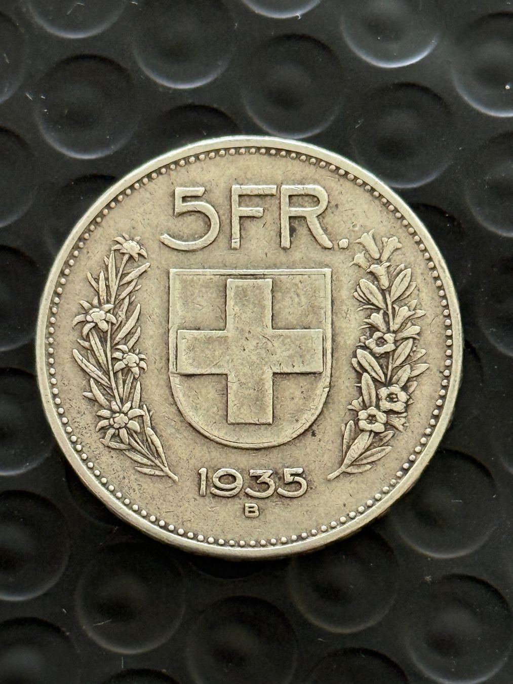 Alle Münzen: 5 Franken 1935 – Gebraucht aus Wallisellen von SWISS_SILVER1 1