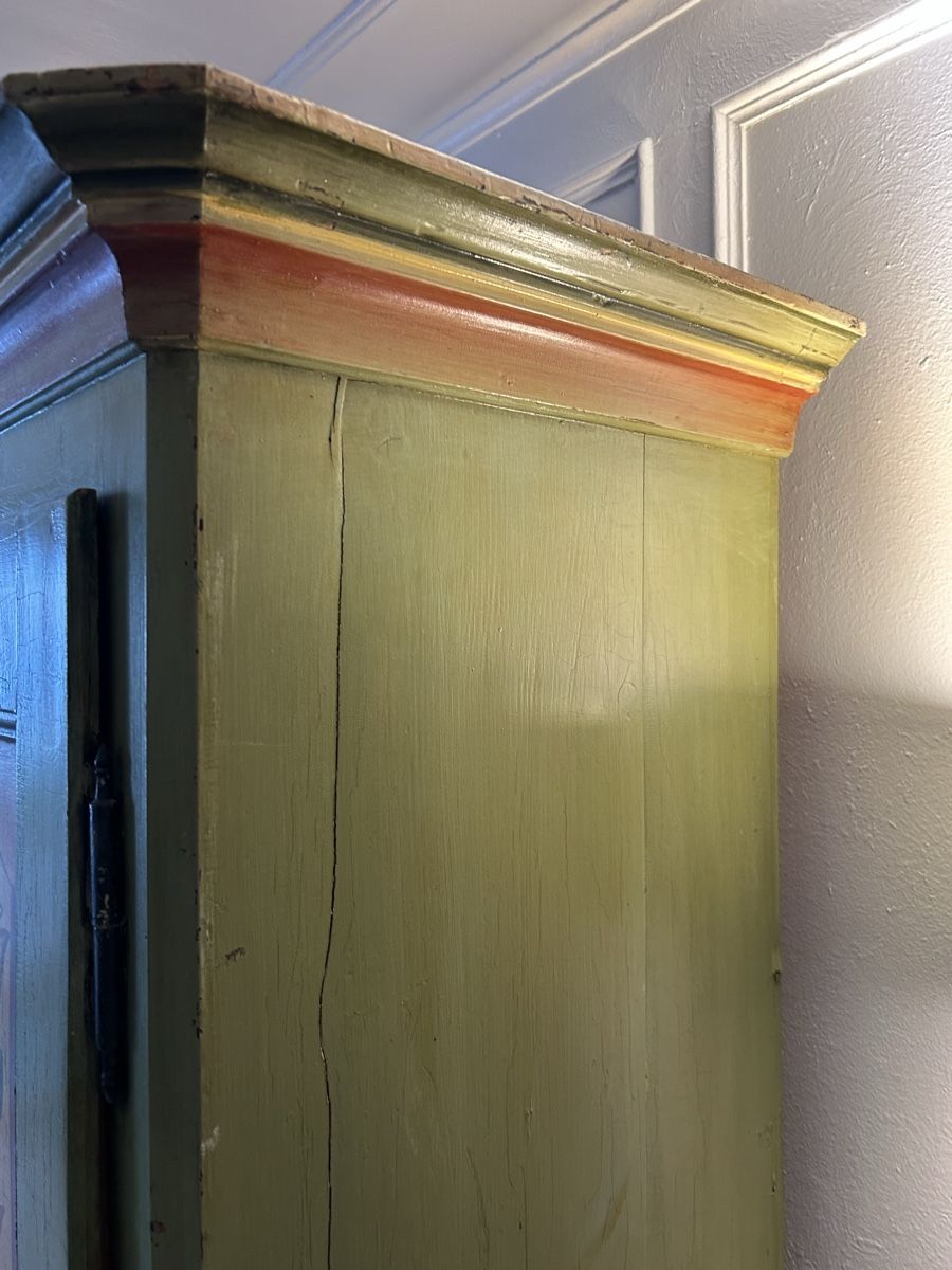 Schränke: Bauernschrank mit Bauernmalerei – Gebraucht aus Einsiedeln von Sose 7