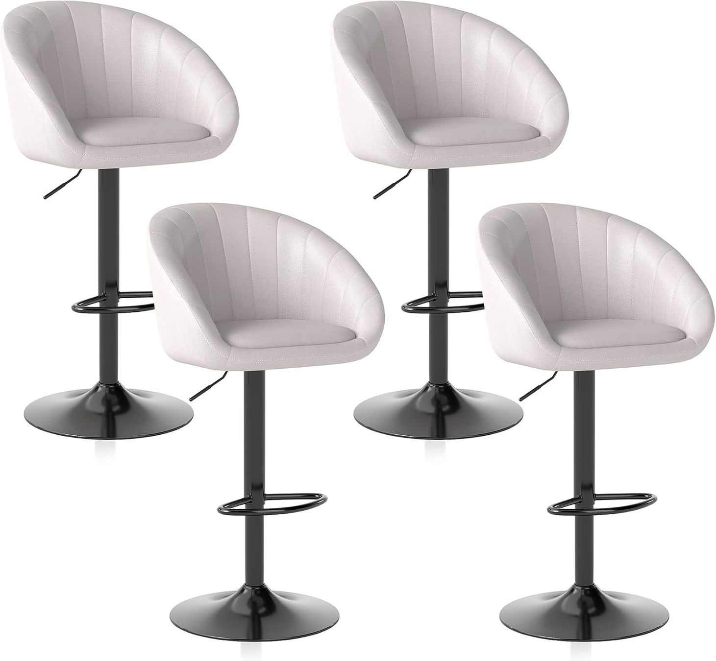 Sgabelli: Barhocker 4er Set höhenverstellbar Beige – Nuovo e nell'imballaggio originale da Schaffhausen venduto da che_p9xl