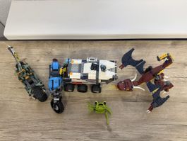 Lego Ninjago Fahrzeuge und Drache verschiedene Modelle