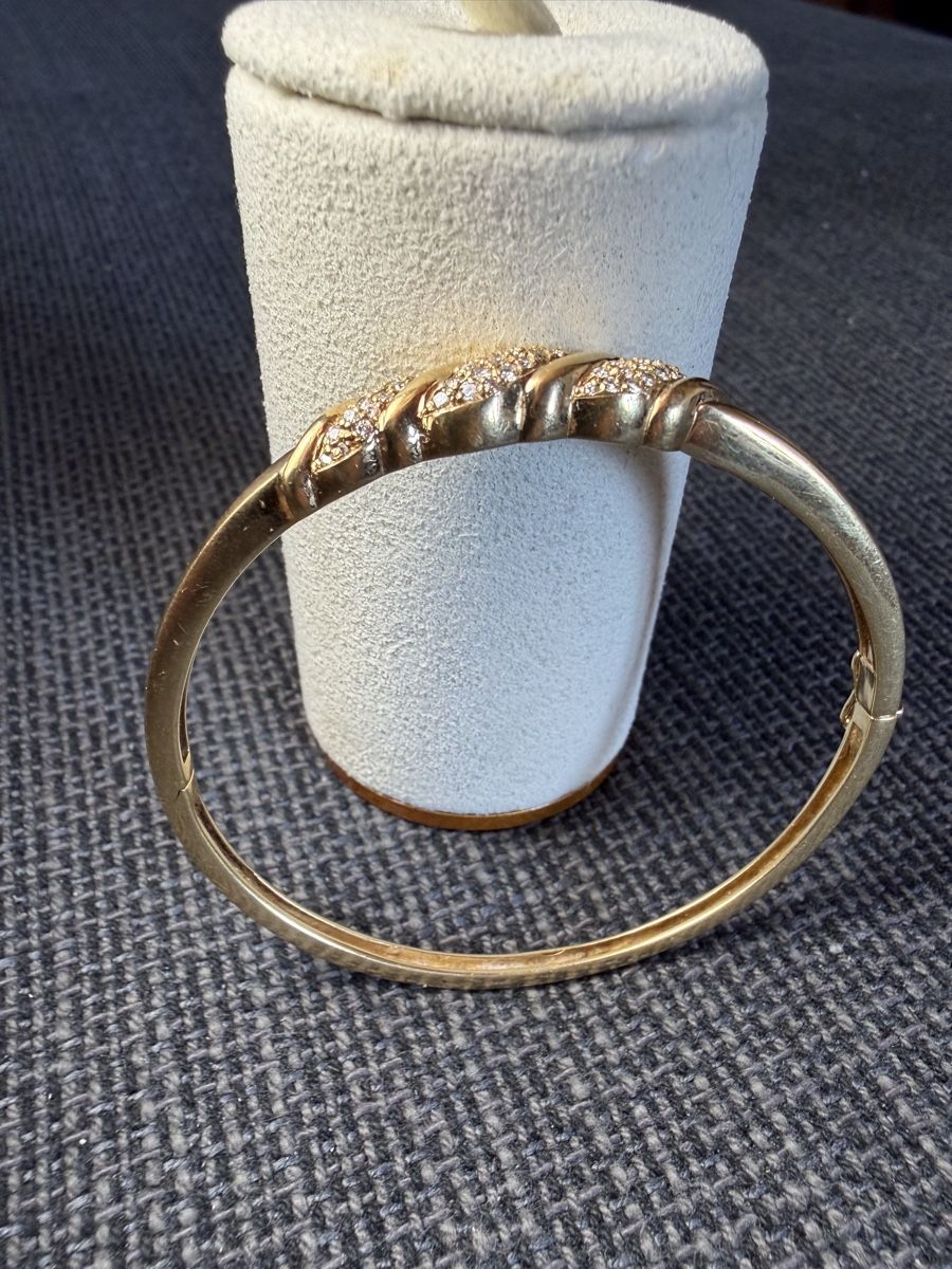 Armbänder & -reifen: Bracelet en Or 750 avec 63 Diamants – Gebraucht aus Courroux von Yiedot 1