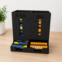 Batterie Organizer AA AAA – Batterien Aufbewahrung