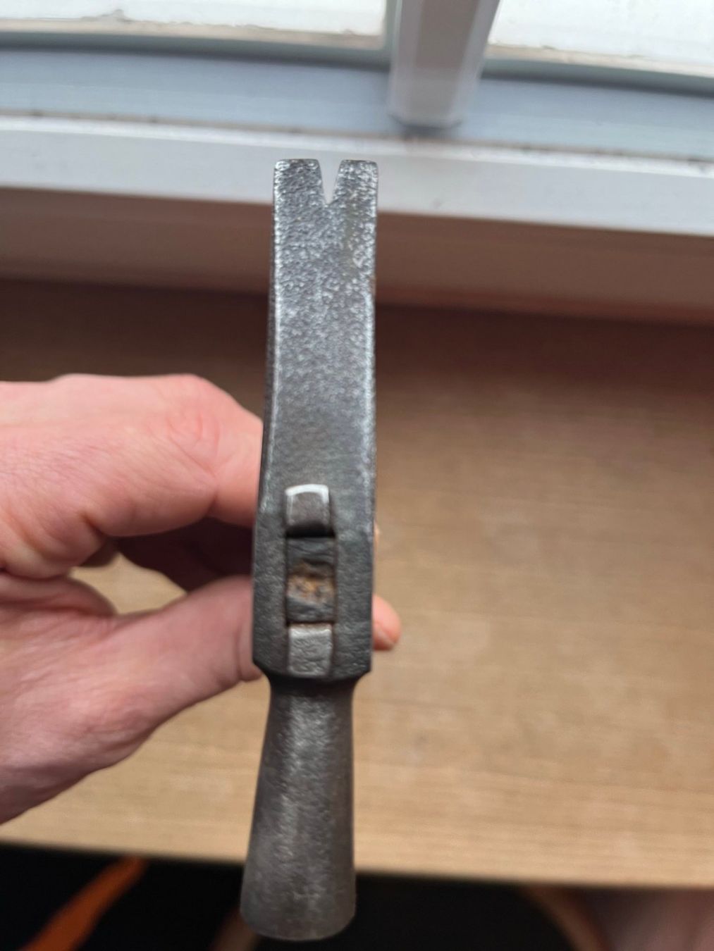 Tutti gli attrezzi: kleiner antiker Hammer Polstererhammer – Usato da Wernetshausen venduto da fahrradohnebremsen 4