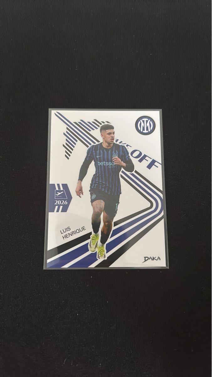Sammelbilder & Trading cards: Luis Henrique - Inter Mailand - Daka – Gebraucht aus Kaiseraugst von Baum_12