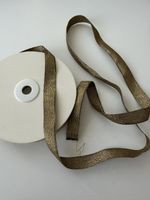 Goldfarbiges Schrägband, Basteln, Nähen, 50 m , Neu!