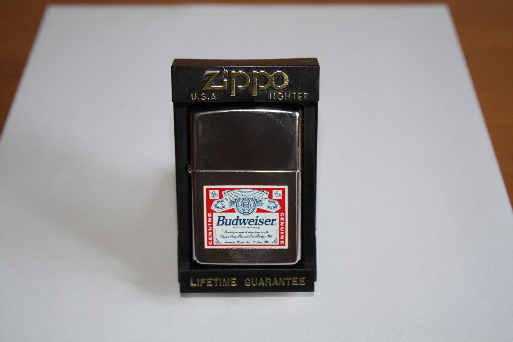 Zippo Briquets: Zippo Feuerzeug Budweiser – Neuf (Voir description) à Gattikon par astra24