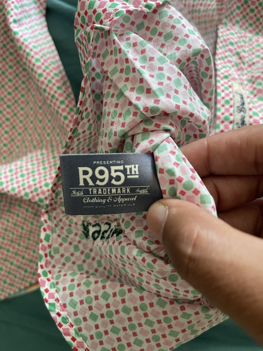 Camicie: R-NINETY-FIFTH taille L  – Nuovo e nell'imballaggio originale da Monthey venduto da lacoste1976 9
