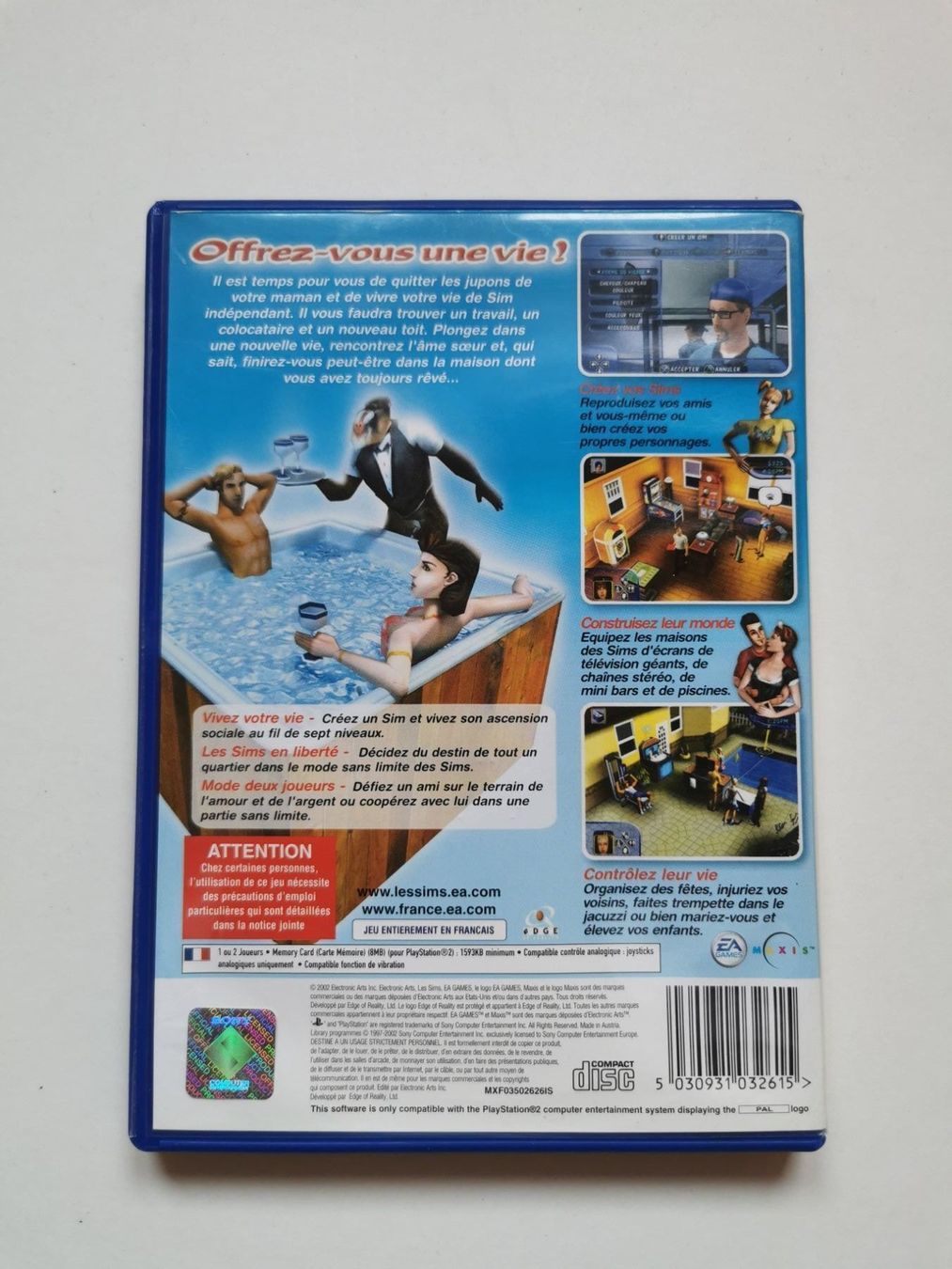 Sony Giochi: Ps 2 - Les Sims – Usato da Lenzburg venduto da eyworld 2