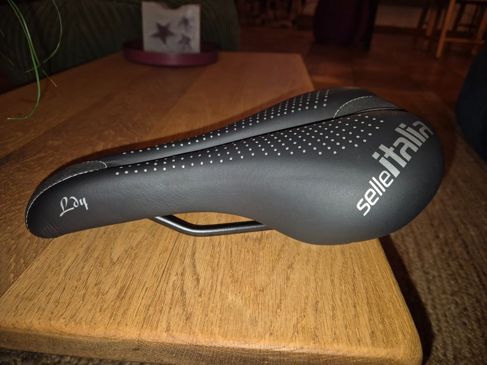 Selle Italia Lady Anatomic – Bleu – Vintage NOS – Pour Pièces Ou Collection