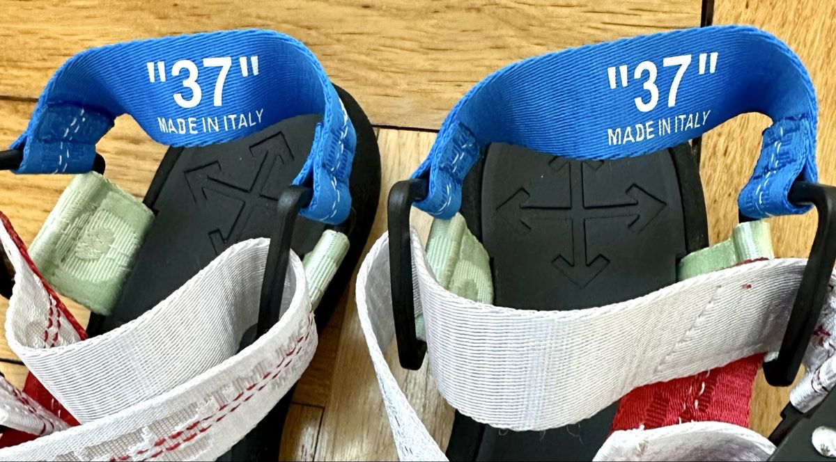 Off-White Scarpe da uomo: Off-White Industrial Trek Sandals EU 37 – Nuovo (secondo la descrizione) da Zollikon venduto da _M65_ 1