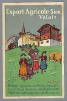 1907, EXPORT AGRICOLE SION VALAIS