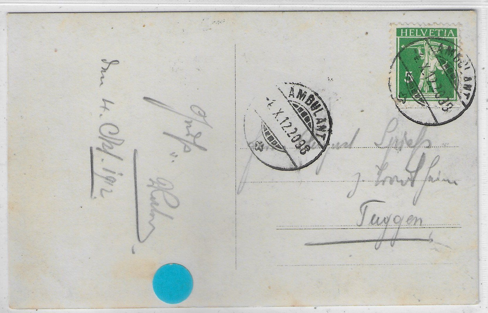 Cartoline postali: Chur - Bischöflicher Hof – Usato da Ettingen venduto da Kartenplanet 1
