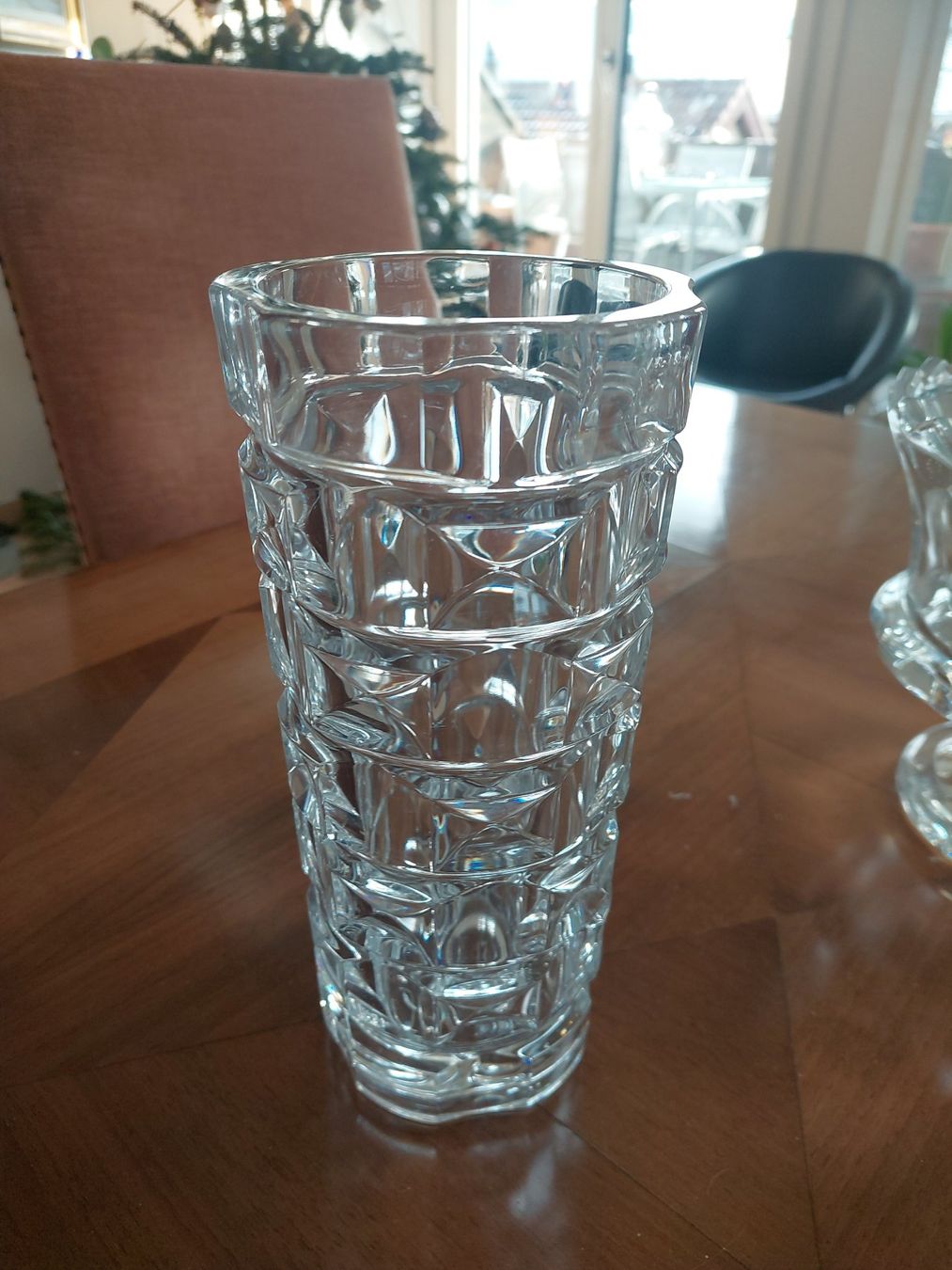 Vasi & Recipienti: Pressglas Vase 60er/70er Jahre – Usato da Hergiswil NW venduto da maiette-23.N 1