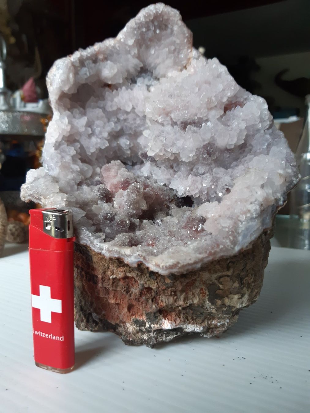Minerali & Pietre curative: GROSSE GEODE – Usato da Genève venduto da dieudedieu 2