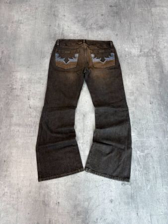 Vintage Diesel Low Waist Flared Jeans (M)
