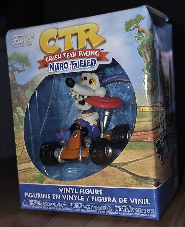 Statuette: Funko Pop - Crash Team Racing Nitro-Fueled - Ripper Roo – Usato da Lenzburg venduto da Djroc