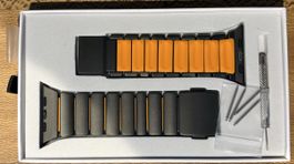 Ultra Apple Watch Armband Titan Orange 44/45/46/49mm Neu!