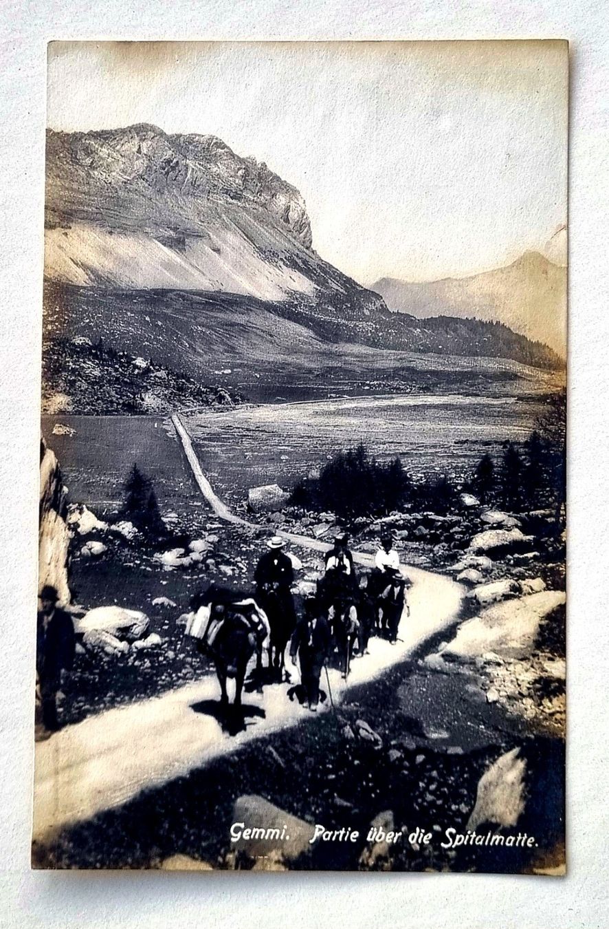 Cartes postales: Gemmi - Spitalmatte - Maultierpost – D'occasion à Rothrist par RROENK