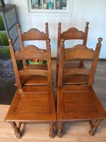 Rustikale Stühle (4er Set)