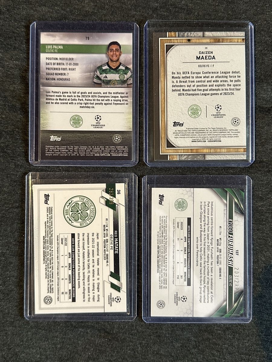 Topps Carte collezionabili: CELTIC GLASGOW SAMMLUNG – Nuovo (secondo la descrizione) da Binz venduto da Cediboy 4