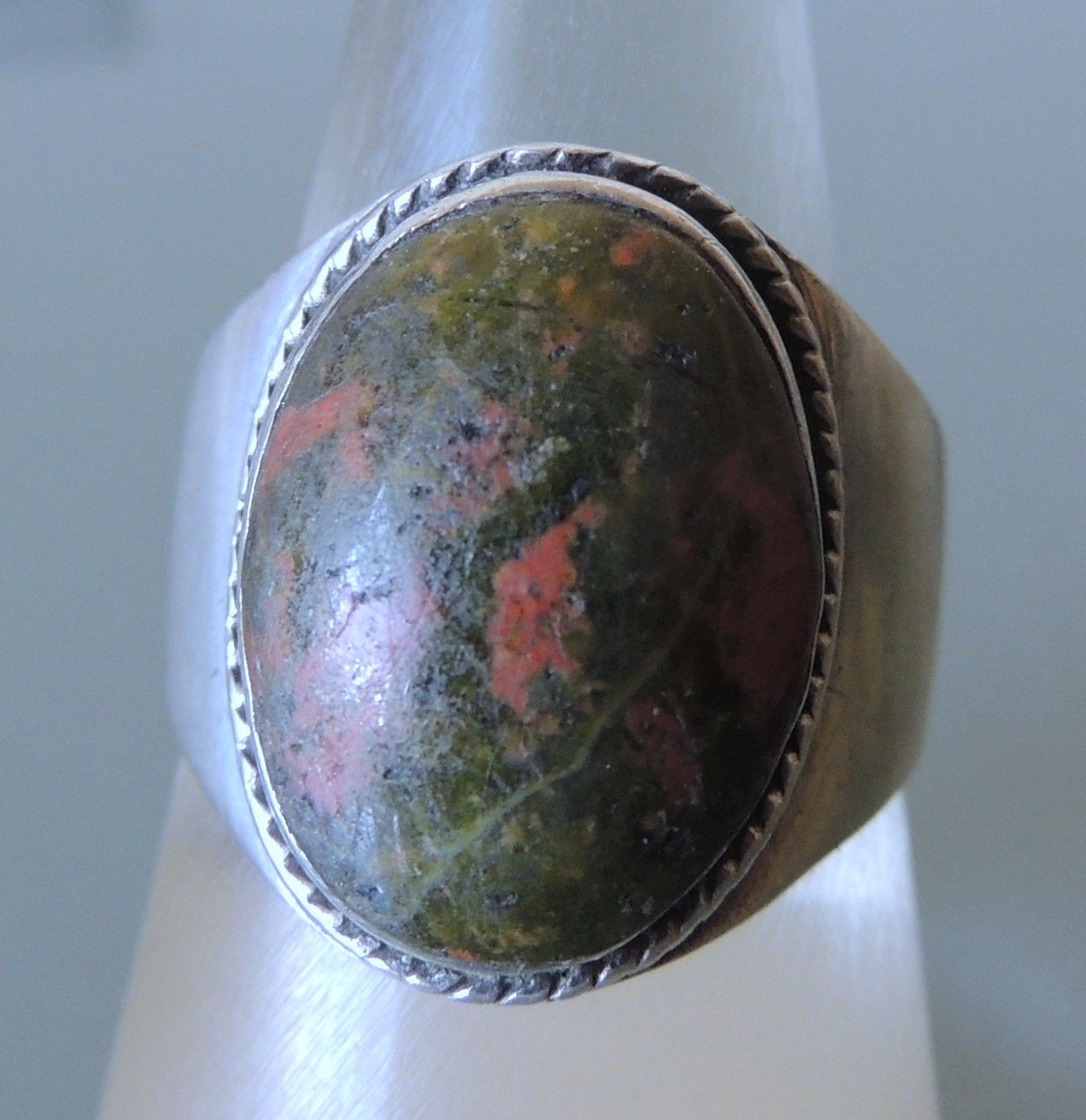 Anelli: Unakit Silber 925 Fingerring Gr. 58 – Usato da Waldenburg venduto da schaller707