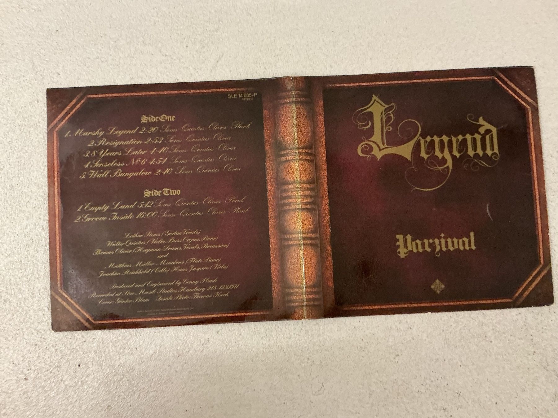 Dischi in vinile: Parzival LP -  Legend – Usato da Winterthur venduto da Tumko-Vinyl