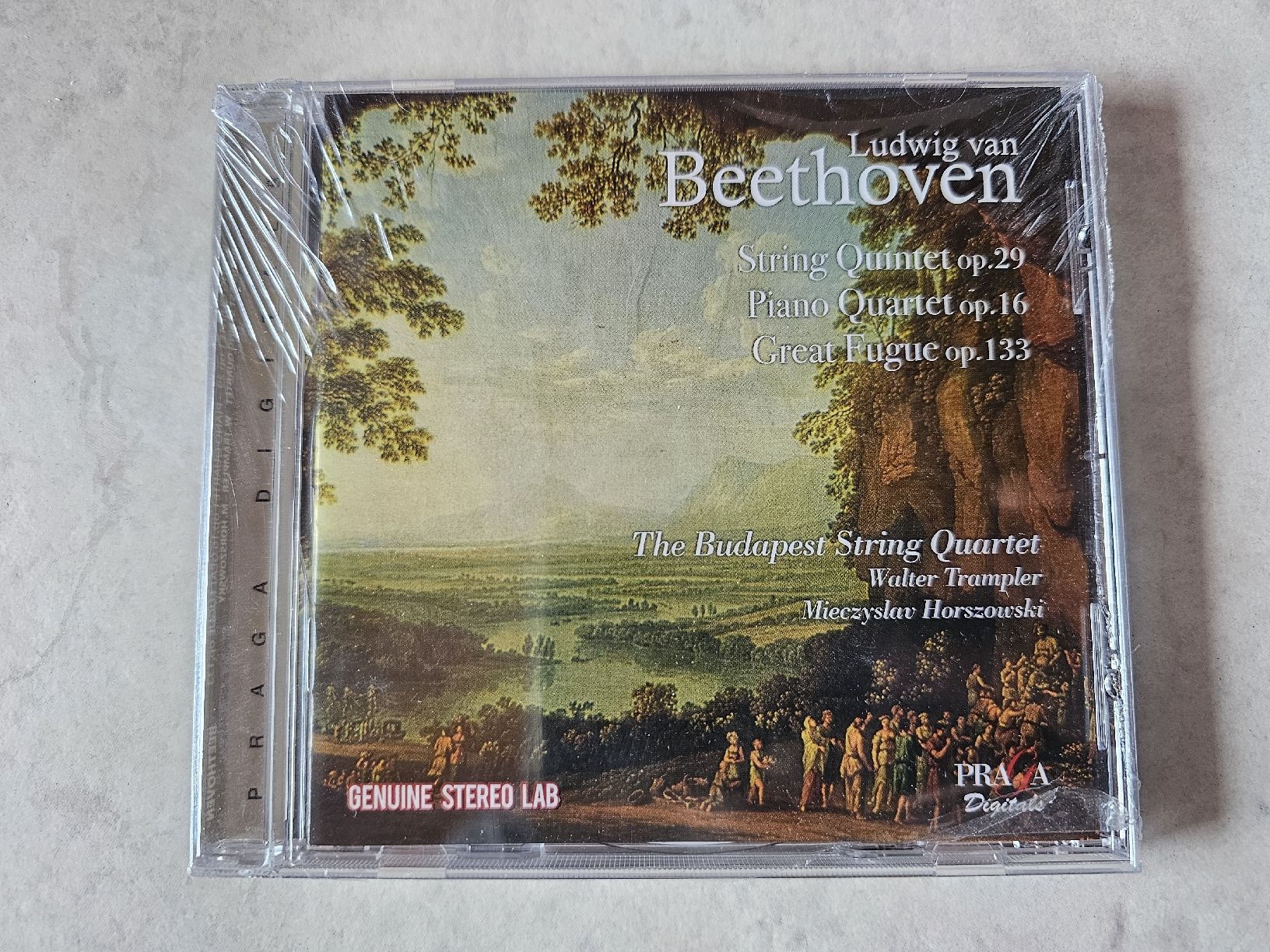 CD: Ludwig Van Beethoven - Budapest String Quartet / Fabrikneu – Nuovo e nell'imballaggio originale da Schneisingen venduto da backstore24