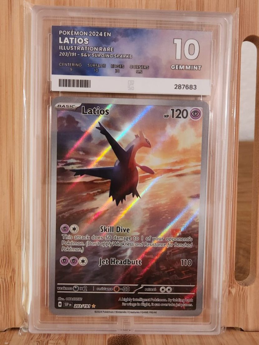 Pokémon Sammelbilder & Trading cards: Latios IR - SSP 203/191 - Gem Mint 10 - EN – Neu und originalverpackt aus Moutier von tom_9zxw