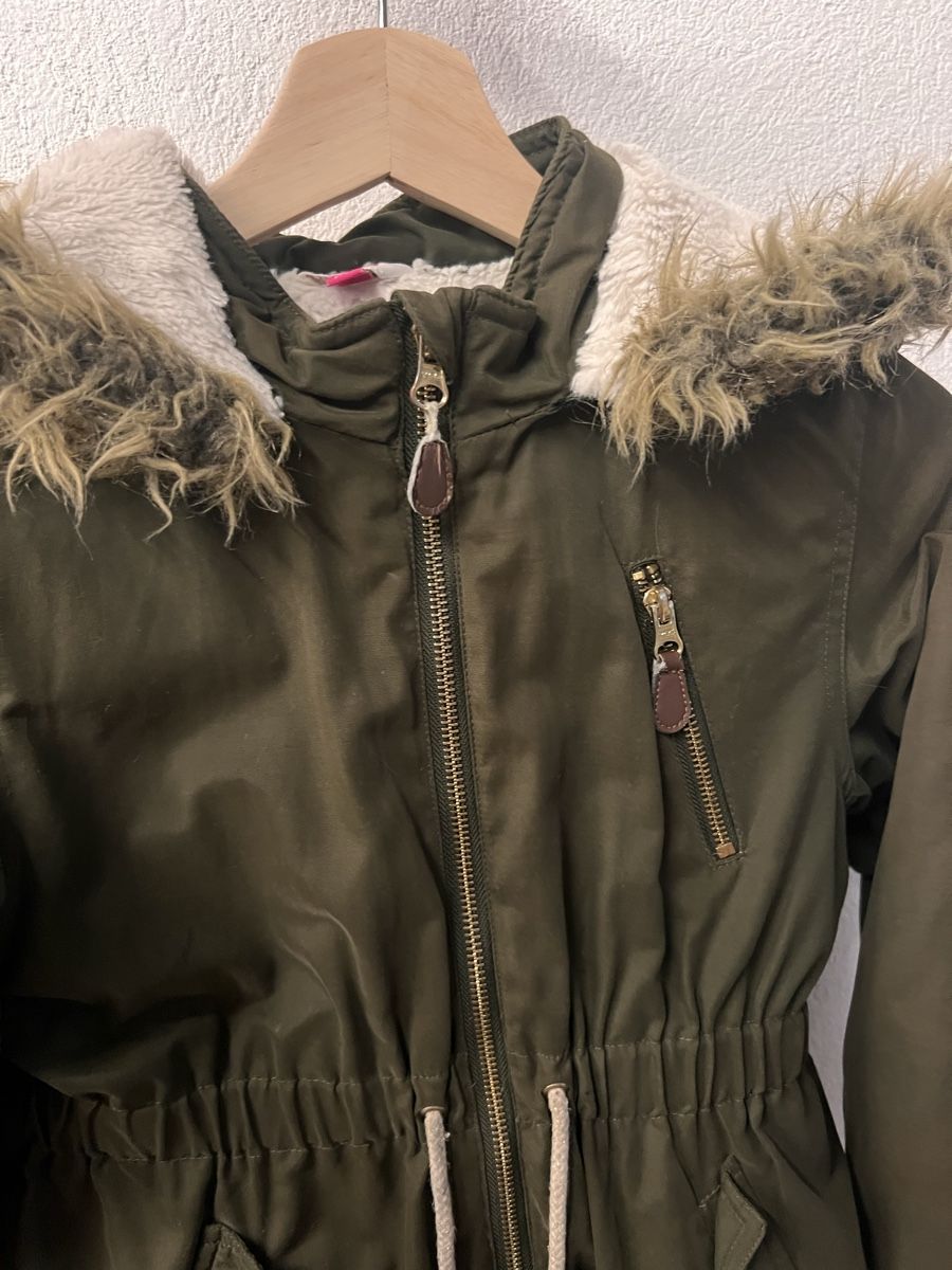 Giacche & Cappotti: Mädchen Winterjacke Parka mit Webpelz – Usato da Würenlos venduto da Donas1991 1
