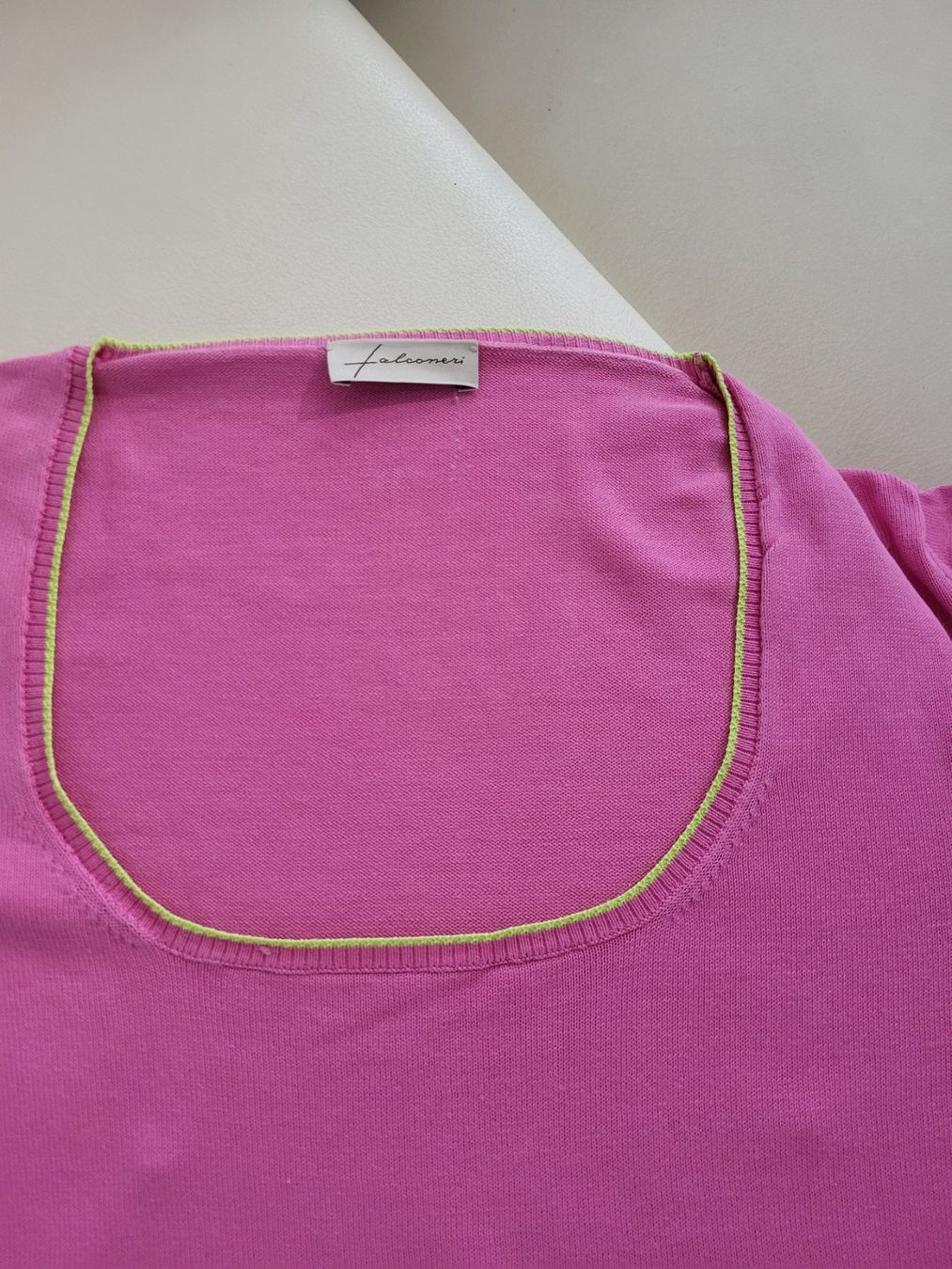 Maglioni & Felpe: Pullover in cotone by Falconeri fucsia tg. 50 IT – Usato da Chiasso venduto da Ann58 1