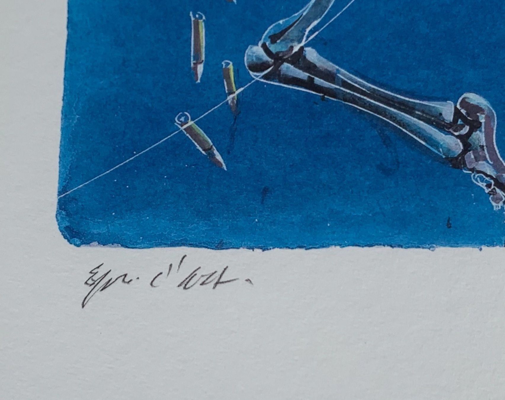 Grafica & Litografie: Hans Erni Lithographie Handsigniert Friedenswunsch – Usato da Müllheim Dorf venduto da Othmar73 6
