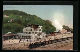 AK Herisau, Bahnhof, 1912