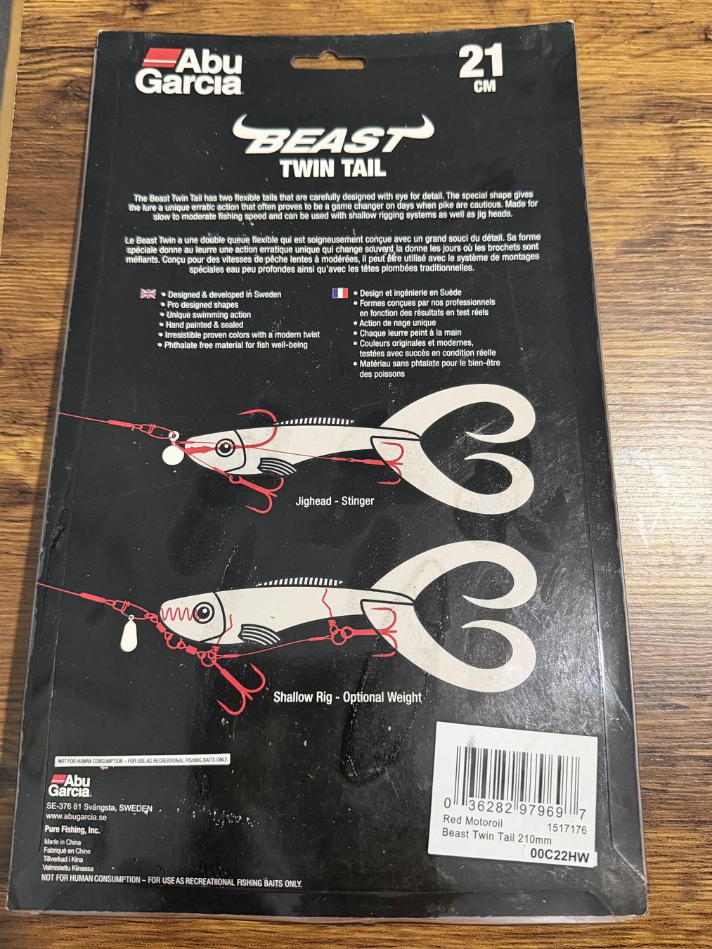 Abu Garcia Köder: ABU GARCIA Beast Twin Tail 21cm – Neu und originalverpackt aus Widnau von Fishingtackle_Oggy 2