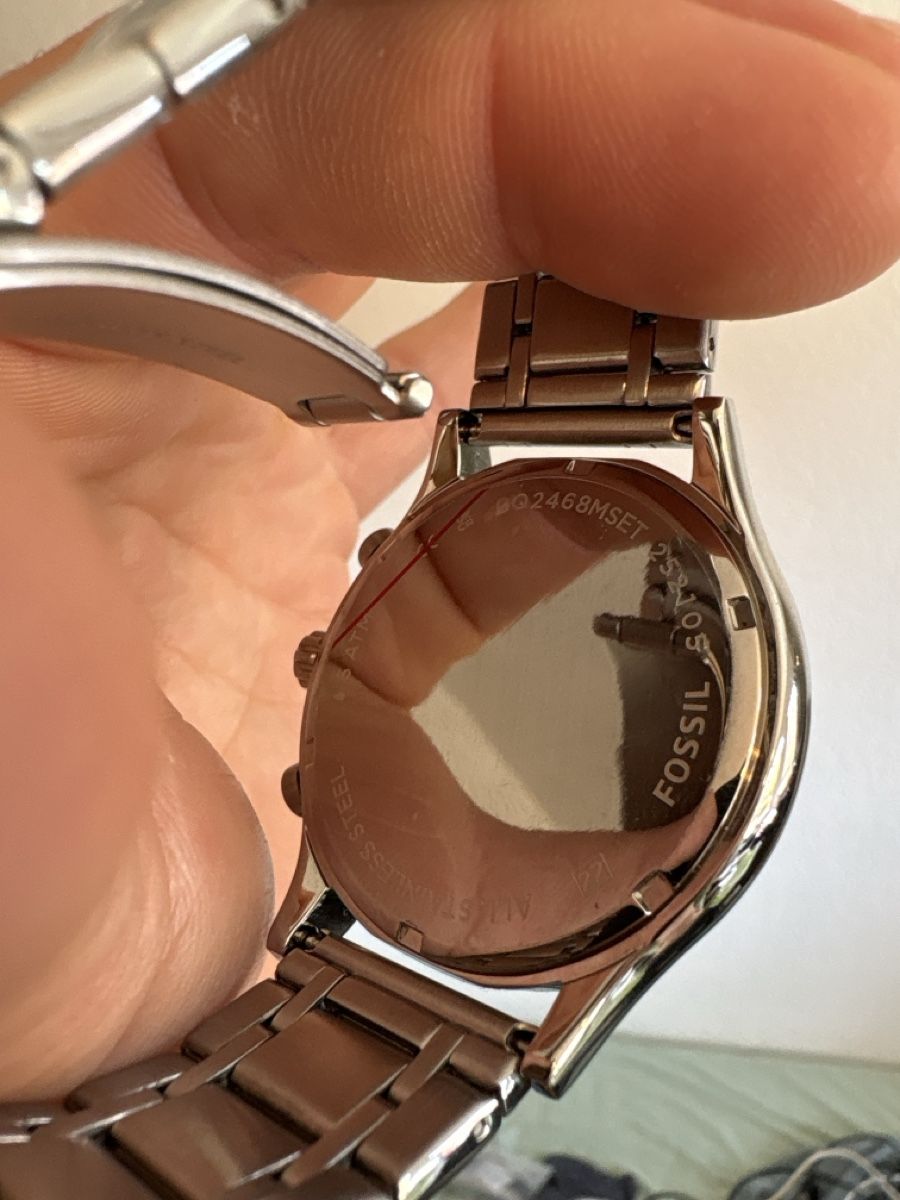 Fossil Orologi: Fossil Armbanduhr Chronograph silberfarben – Nuovo (secondo la descrizione) da Glattbrugg venduto da Fabiolous1 1