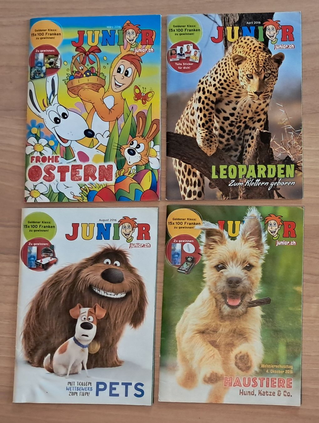 Riviste & Magazine: Junior Zeitschriften von 2014 bis 2019 – Usato da Bern venduto da pet_dzd7 3