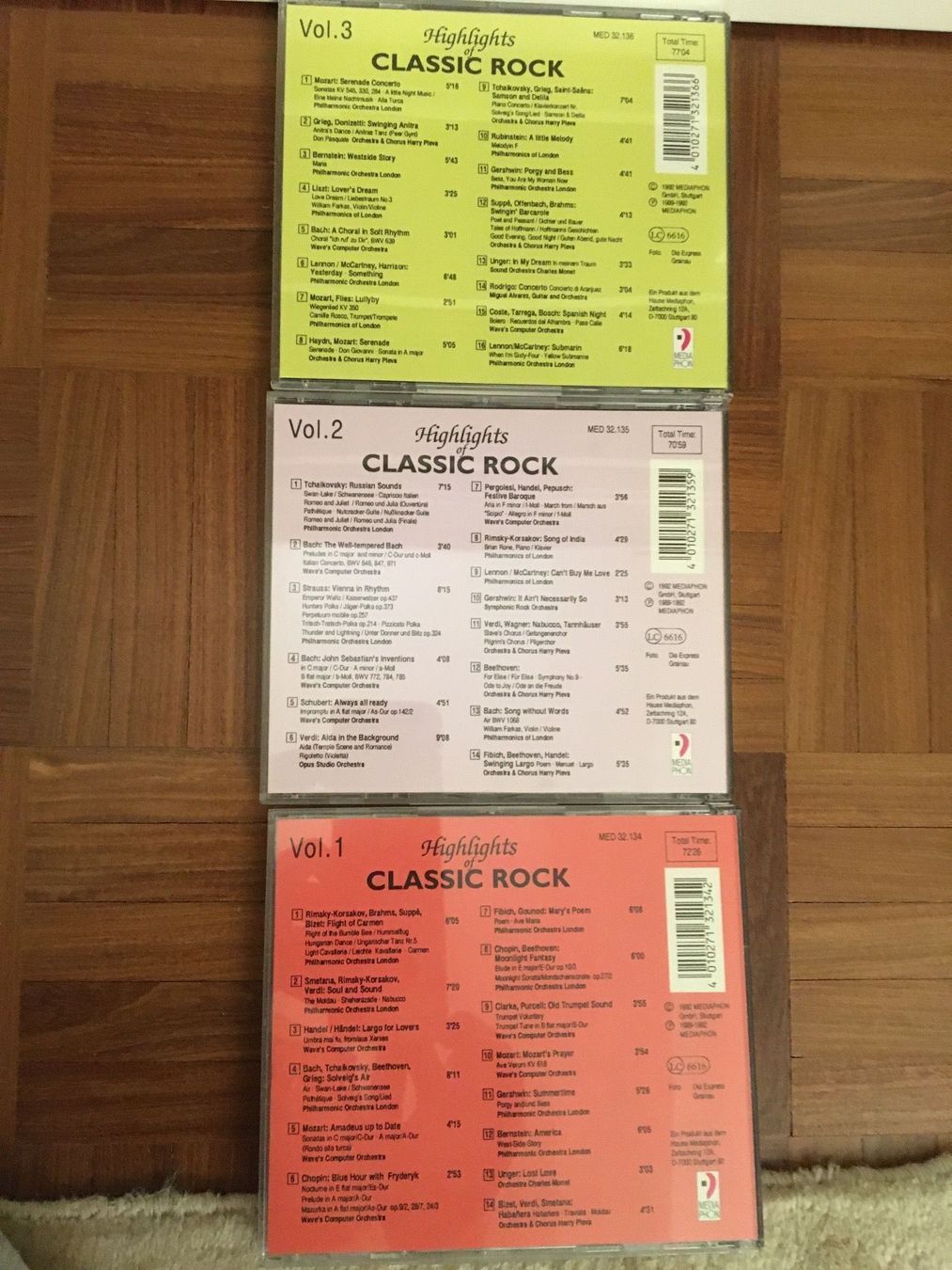CD: Classic Rock Highlights 3 CD’s – Usato da Siebnen venduto da Starlauf 1